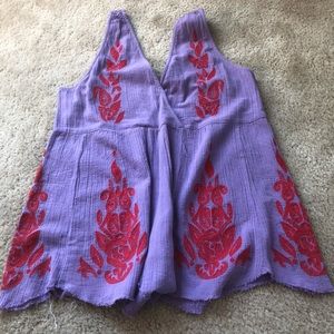 Free People purple romper
